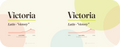 Victoria name mug with its popularity curve · Latin, “victory”, white